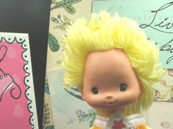 rainbow brite yellow face